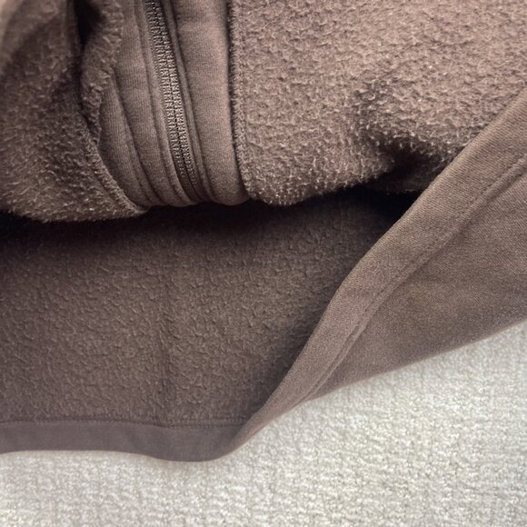 Columbia Polar Fleece Jacket Women’s Sz L Brown Button Up Outdoor Hiking Casual - Picture 10 of 16